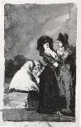 Las Viejas se salen de risa Francisco Goya